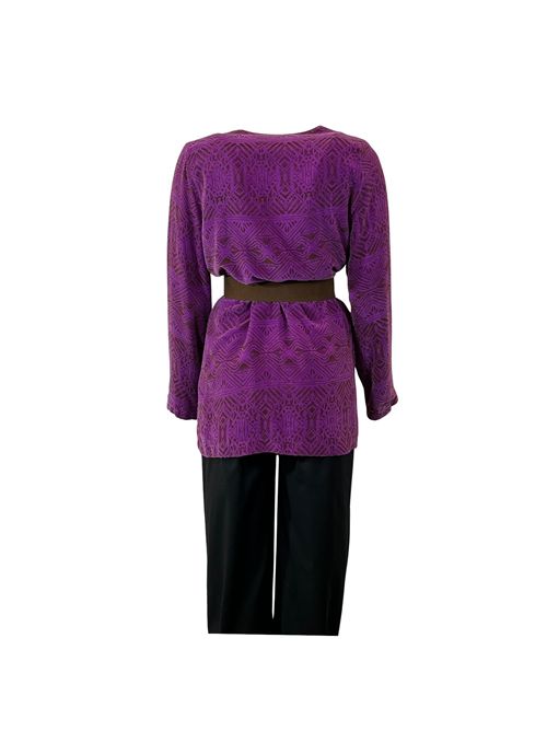 KIMONO FANTASIA VIOLA ALESSIA SANTI   A/I ALESSIA SANTI | 221SD35074VIOLA